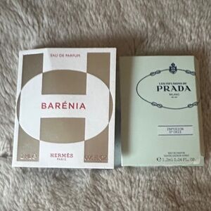 Hermès and Prada Perfume Set